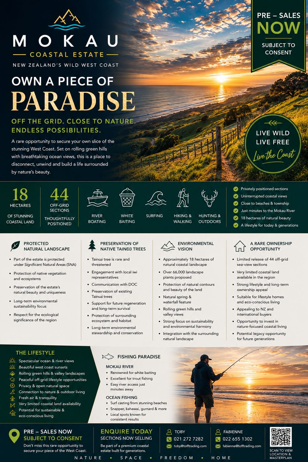 Mokau Coastal Estate — own a piece of paradise pre-sales brochure